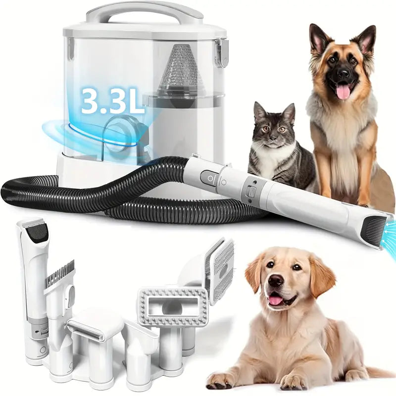 6 in 1 Professional Pet Grooming Kit for Dogs Cats and Other Animals
